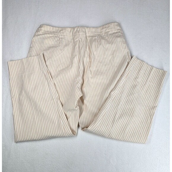Piazza Sempione Pants Women’s It 48, Size XL 10, 12 Brigitte Striped‎ Trousers - Picture 2 of 10
